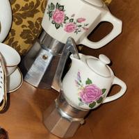 Coppia di caffettiere Moka antiche