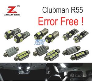 KIT 17 LAMPADE LED INTERNE MINI COOPER CLUBMAN R55