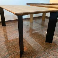 Tavolo nuovo in rovere massello