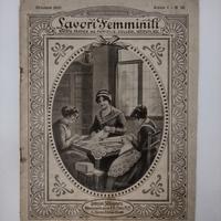 Rivista d'epoca lavori femminili - 1915
