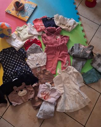 Vestitini e tutine neonata mezza stagione
