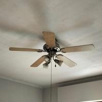 Lampadario con ventola