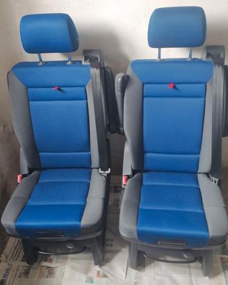 Sedili originali Vw T5/T6 con seggiolino integrato