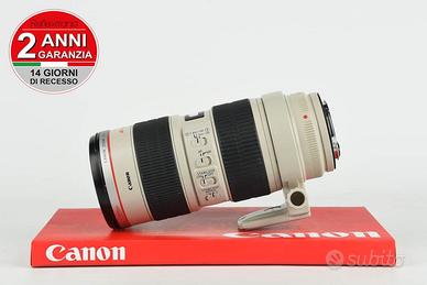 Canon 70-200mm f2.8 L IS USM USATO GARANTITO PER D