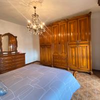 Armadio letto comò e comodini stile classico legno