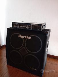 Amplificatore basso Hartke HA3500 + VX410