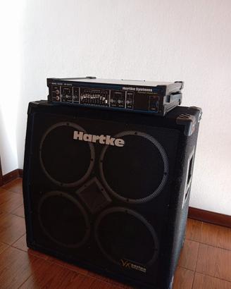 Amplificatore basso Hartke HA3500 + VX410
