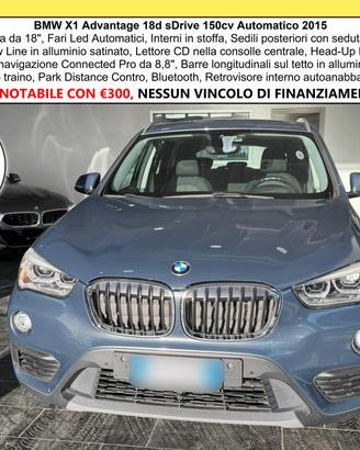 BMW X1 Advantage 18d sDrive C.18" Gancio Traino L