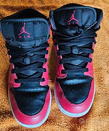 Nike Jordan 1 Mid (GS) Rosse - Taglia 38