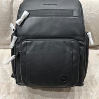 ZAINO IN PELLE NERO PIQUADRO