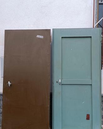 4 porte in ferro pesanti