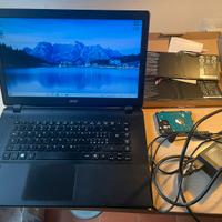 Notebook Acer 15.6" - 8GB RAM + 128SSD + Accessori