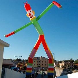 Omino gonfiabile airdancer 6 metri con 2 motori