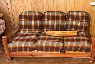 Divano  letto in legno