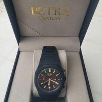 Orologio Petra Ruzza Watch Crono Nero Nuovo
