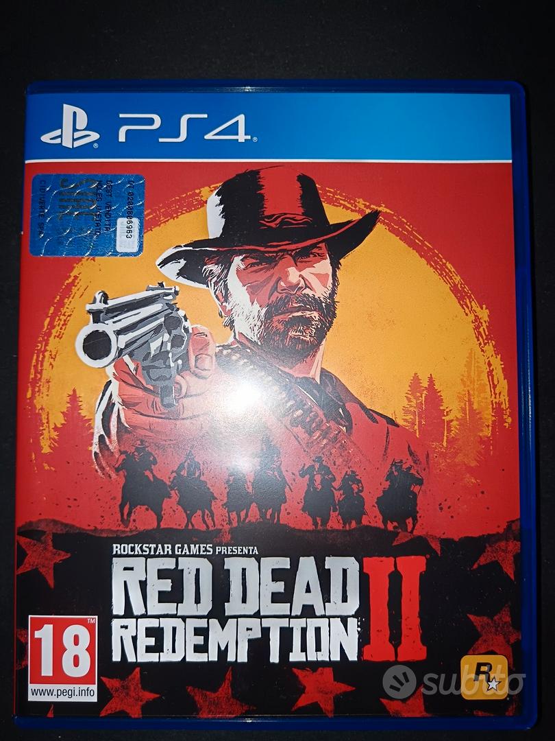 RED DEAD REDEMPTION 2 PS4 PlayStation 4, NESSUN GIOCO