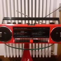 Boombox Lenco LW 545. Color rosso,