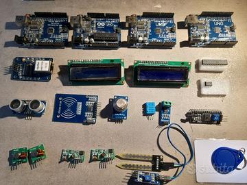 Arduino Uno stock lotto materiale sensori LCD