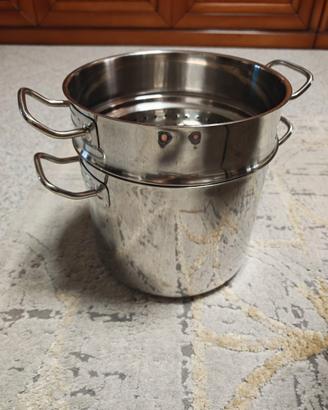 Pastaiola acciaio inox 22 cm