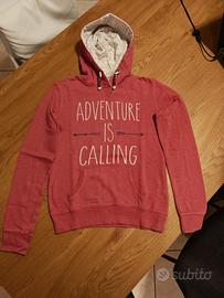 Felpa invernale donna tg.S colore rosa scuro