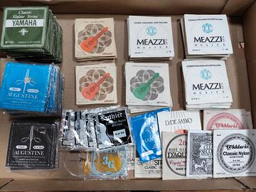 Lotto 150 corde nylon SI e SOL chitarra classica