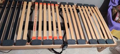 Rete ergonomica elettrica + materasso aloe vera