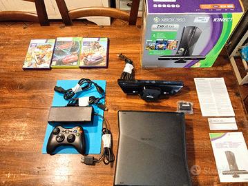 Xbox 360 250GB + Kinect + Giochi
