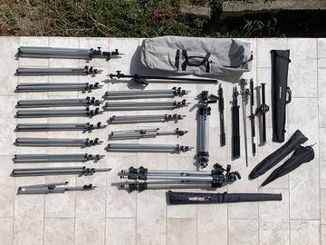 Stativo softbox flash trigger Elinchrom Manfrotto