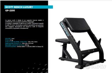 panca bicipiti GATEPRO GP-2205 promozione