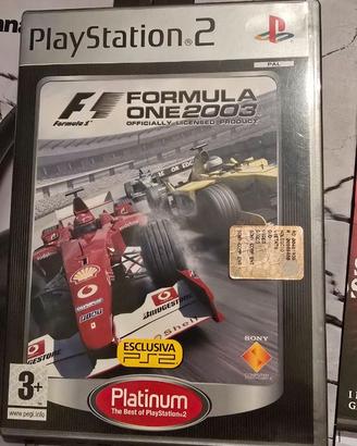 Formula one 2003 x ps2