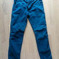 Pantaloni uomo cotone North Sails blu