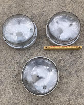 Plafoniere in vetro per garage