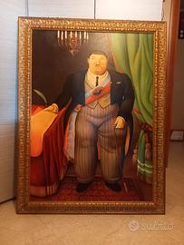 Quadro Falso D'autore di Botero