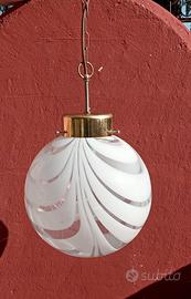 Lampadario in vetro di Murano 