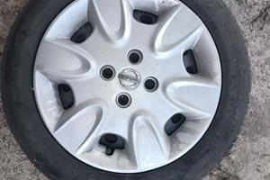 cerchi 4 fori x100 Nissan 15 
