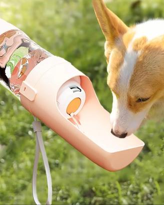 Borraccia Portatile per Cani - Dispenser Acqua Ant