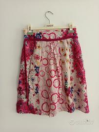 Gonna United Colors of Benetton fantasia astratta 