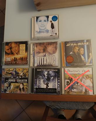 lotto 6 CD colonne sonore anni 90/00