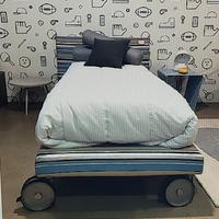 Letto Giroletto e testiera  Zalf