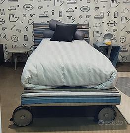 Letto Giroletto e testiera  Zalf