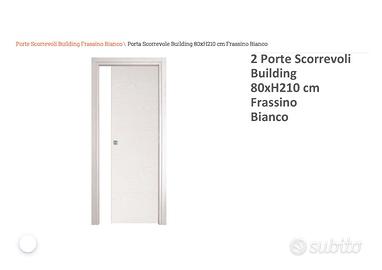 NUOVE MAI USATE 2 Porte Scorrevole