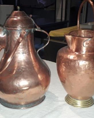 OGGETTISTICA VARIA IN RAME ANTICO