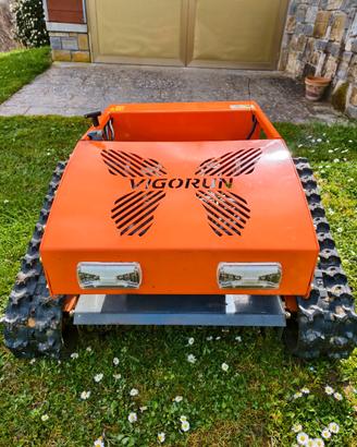 TAGLIAERBA TELECOMANDATO A CINGOLI CON MOTORE 224c