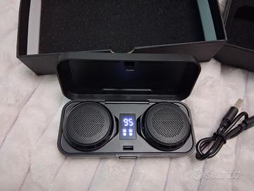 Altoparlanti Bluetooth per casco + controller wire