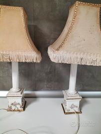 Antiche lampade da tavolo/ bajour 