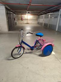 Tricicli con cestino