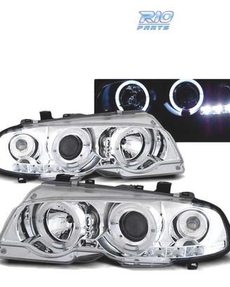 FARI BMW E46 99-03 OCCHI ANGEL COUPE CABRIO CROMAT