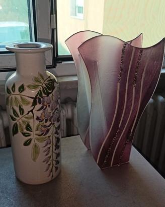 Coppia di Vasi Vintage d'Arte – Ceramica Rampini G