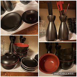 Giappone ciotole e fascicoli