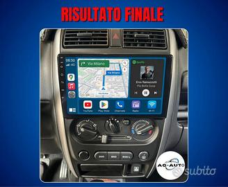 Suzuki Jimny 3 KIT COMPLETO Autoradio android 9 p.